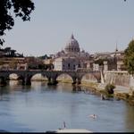 Tiber und Petersdom  _012102